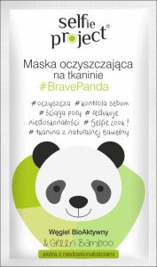 selfie project maseczka panda